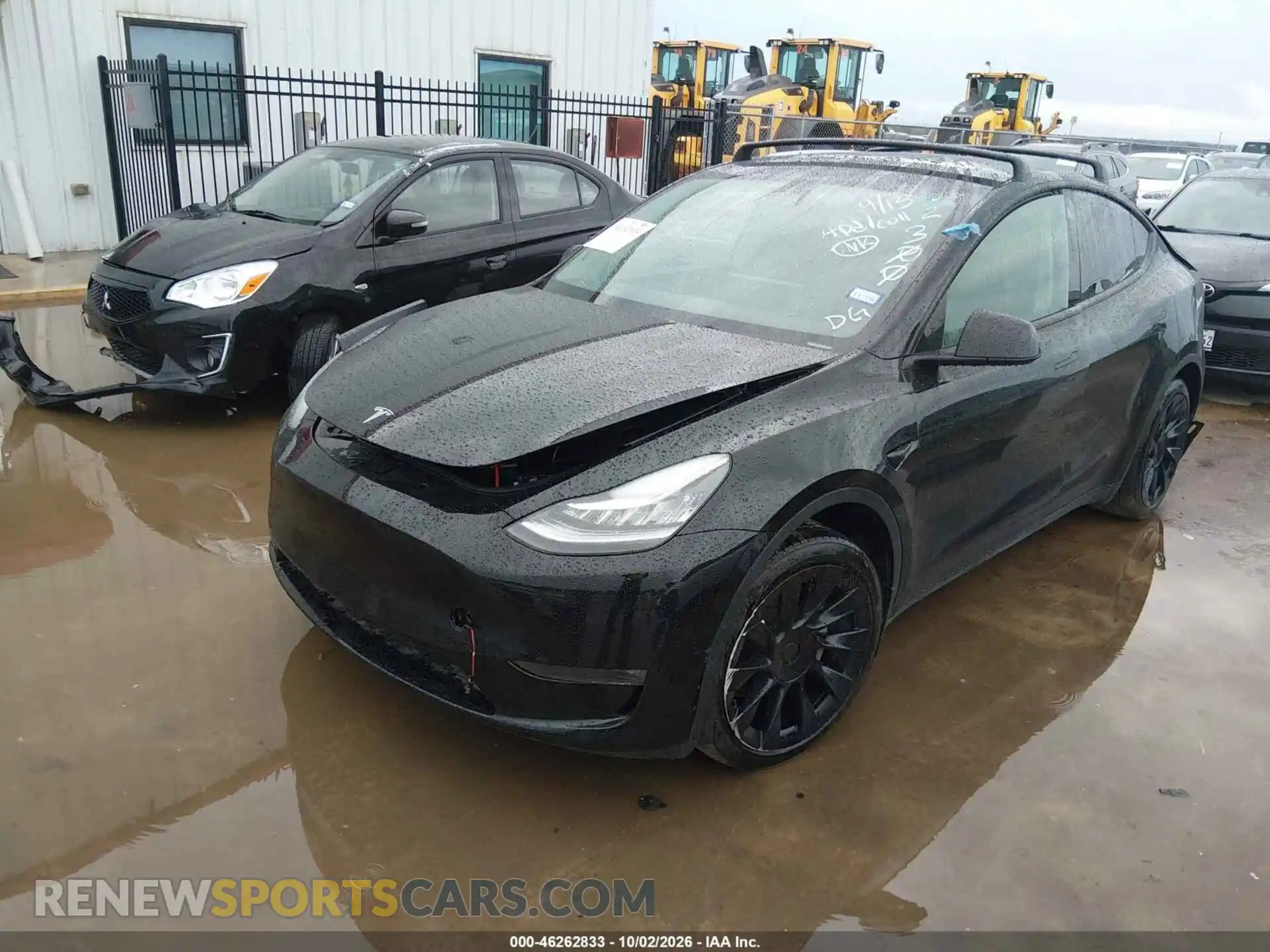 2 Фотография поврежденного автомобиля 7SAYGDEE9PA052300 TESLA MODEL Y 2023
