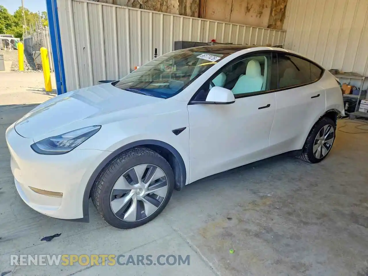 1 Фотография поврежденного автомобиля 7SAYGDEE9PA054208 TESLA MODEL Y 2023