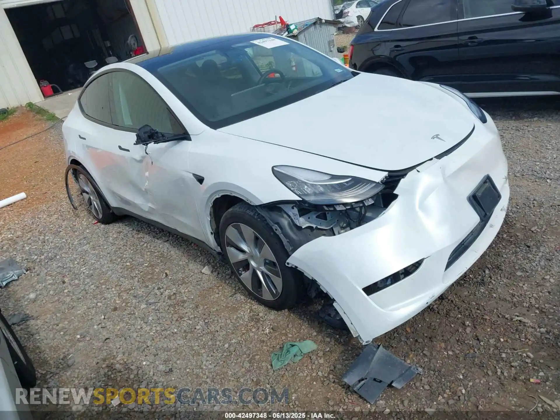 1 Photograph of a damaged car 7SAYGDEE9PA060896 TESLA MODEL Y 2023