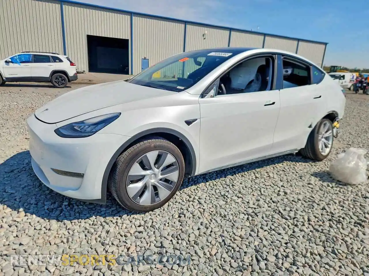 1 Photograph of a damaged car 7SAYGDEE9PA069596 TESLA MODEL Y 2023