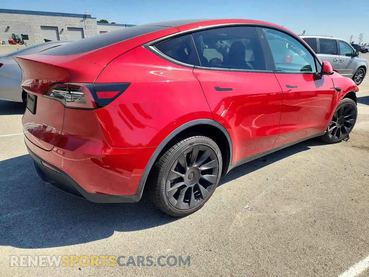 3 Photograph of a damaged car 7SAYGDEE9PA076340 TESLA MODEL Y 2023