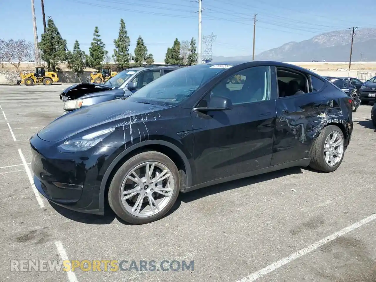 1 Photograph of a damaged car 7SAYGDEE9PA080811 TESLA MODEL Y 2023