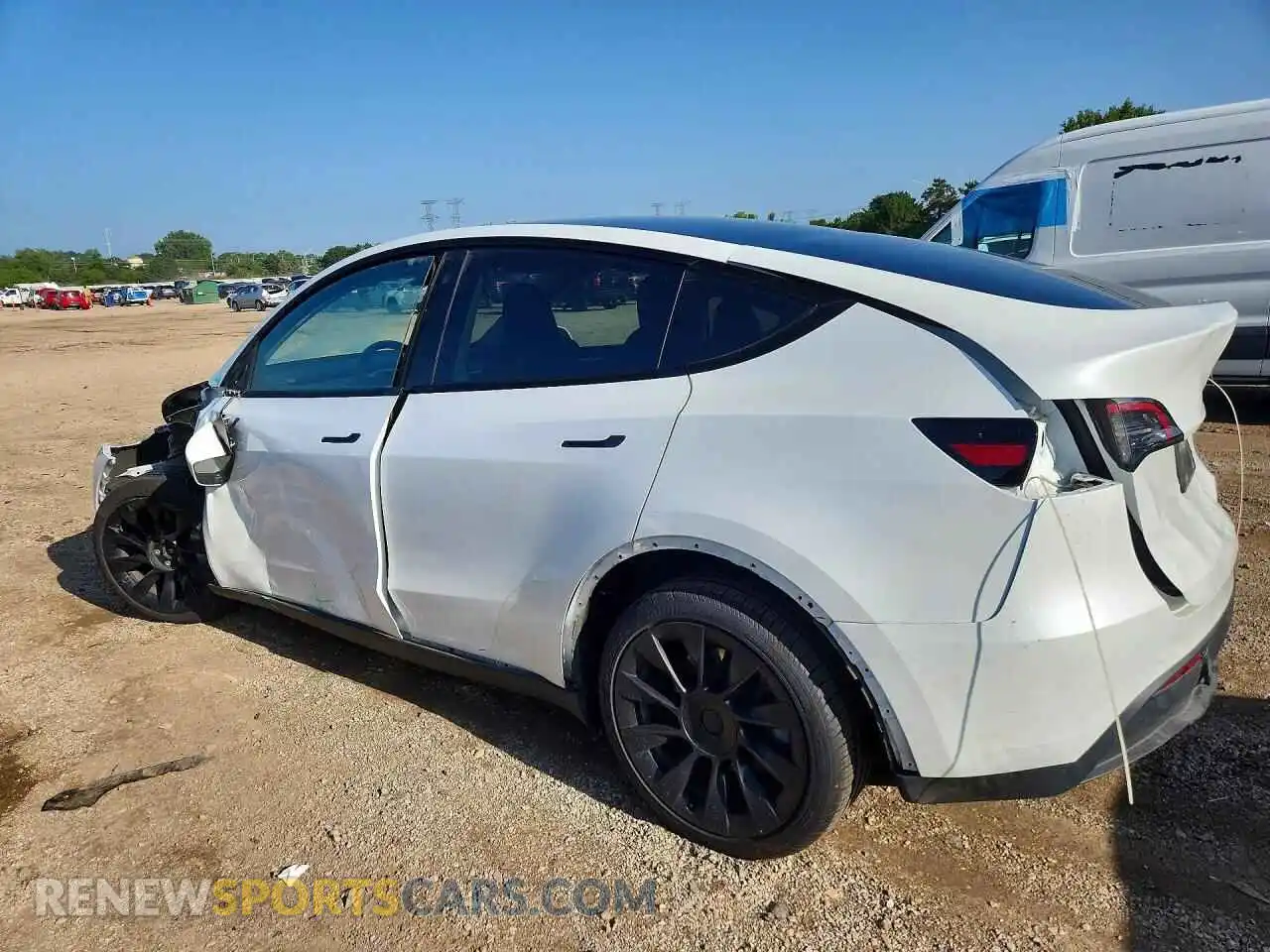 2 Photograph of a damaged car 7SAYGDEE9PA082753 TESLA MODEL Y 2023