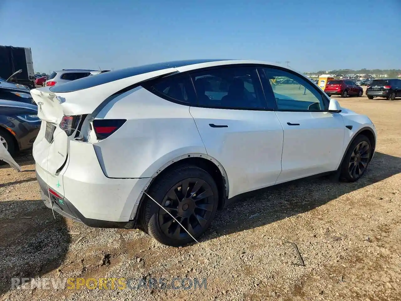 3 Photograph of a damaged car 7SAYGDEE9PA082753 TESLA MODEL Y 2023