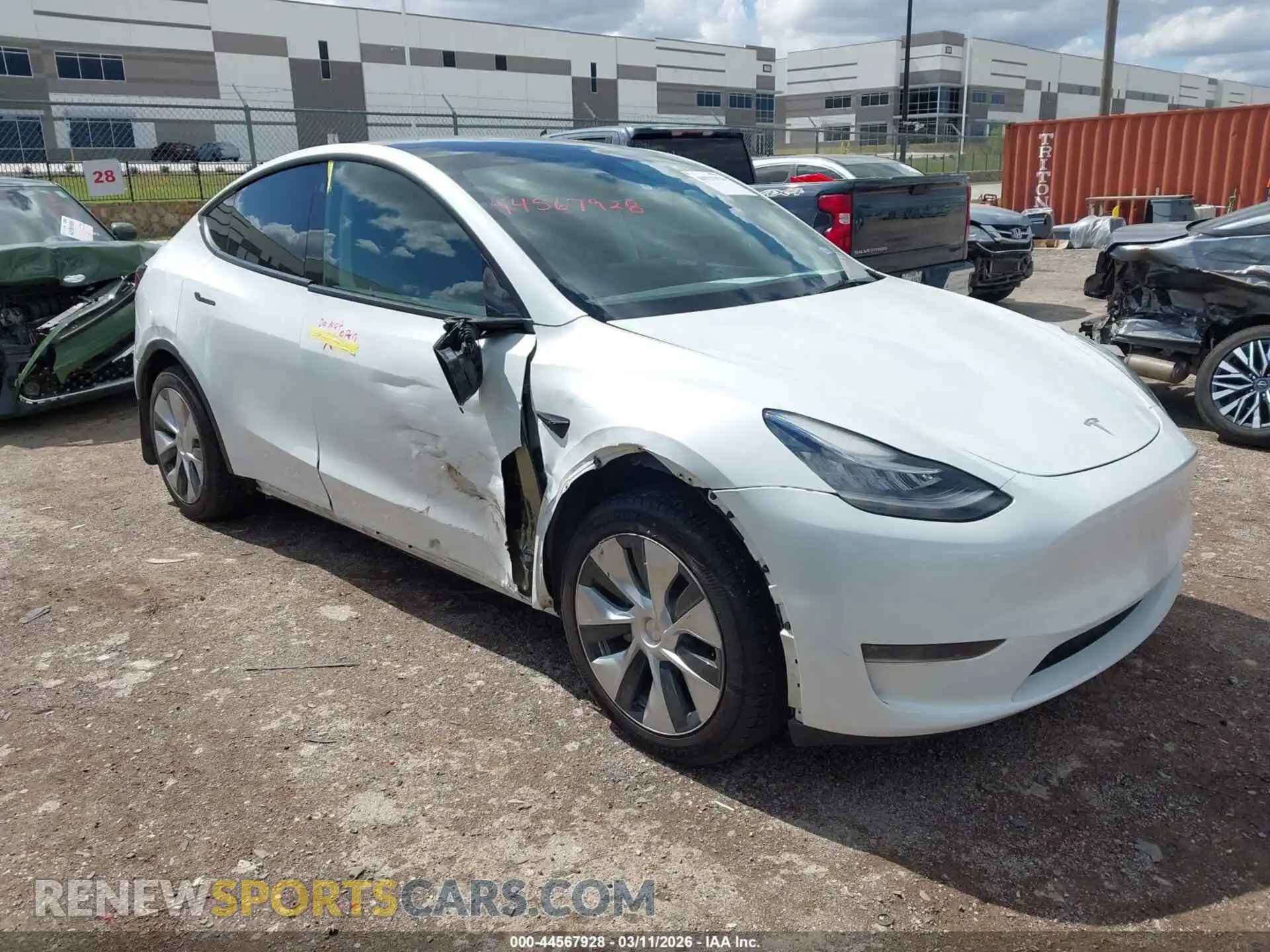 1 Photograph of a damaged car 7SAYGDEE9PA088195 TESLA MODEL Y 2023