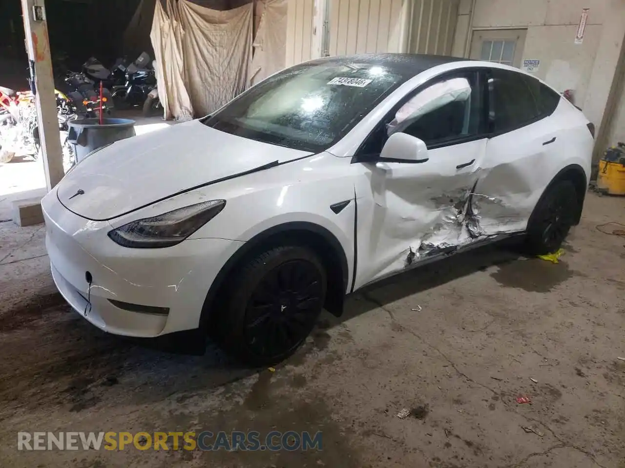1 Photograph of a damaged car 7SAYGDEE9PA096426 TESLA MODEL Y 2023