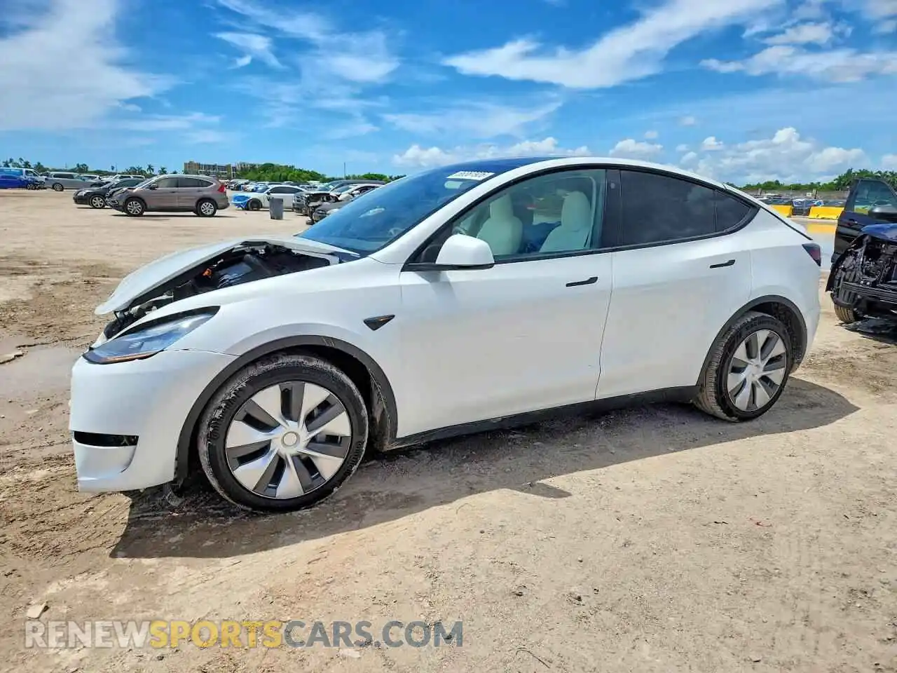 1 fotografías del automóvil dañado 7SAYGDEE9PA097981 TESLA MODEL Y 2023