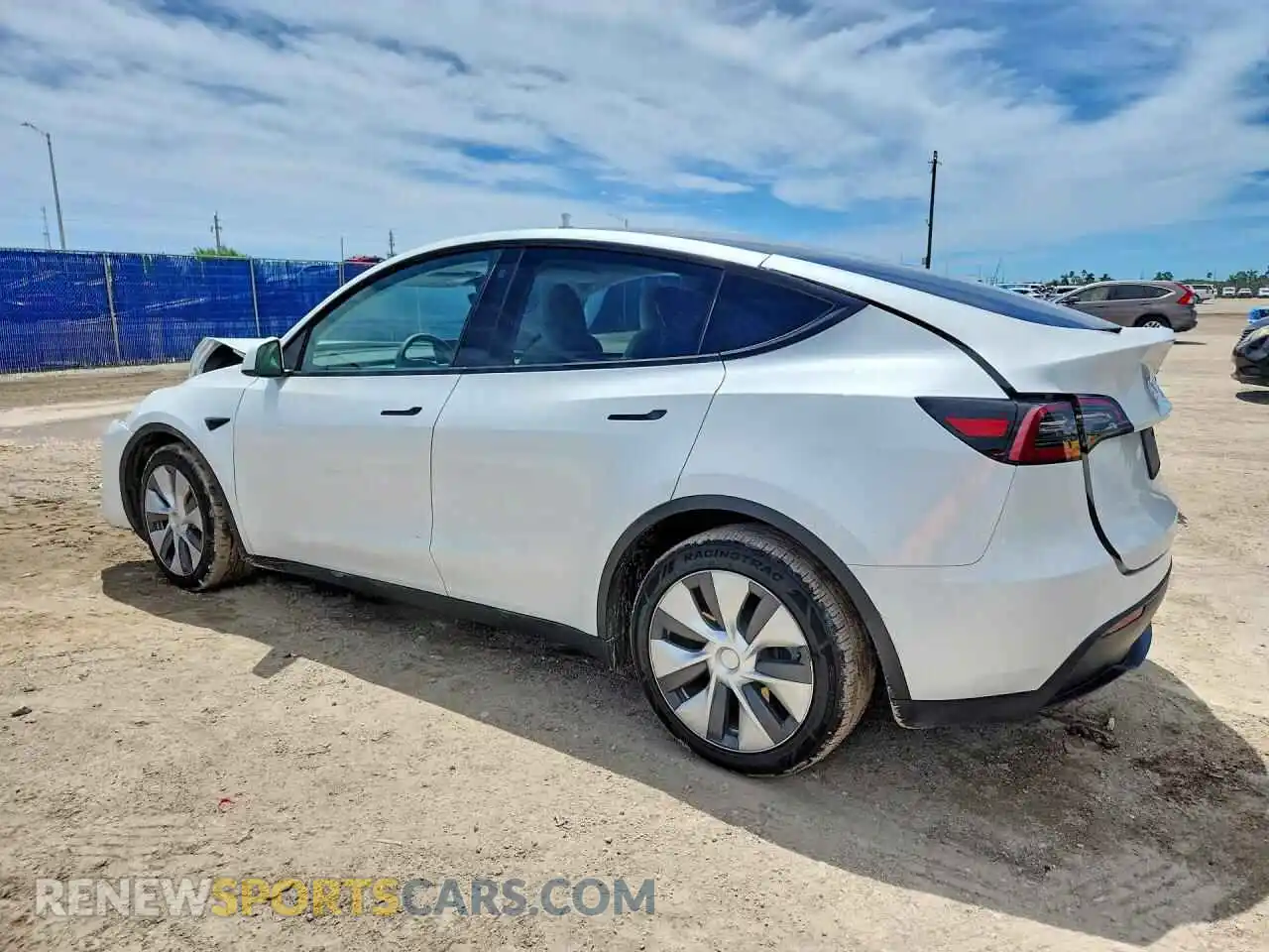 2 fotografías del automóvil dañado 7SAYGDEE9PA097981 TESLA MODEL Y 2023