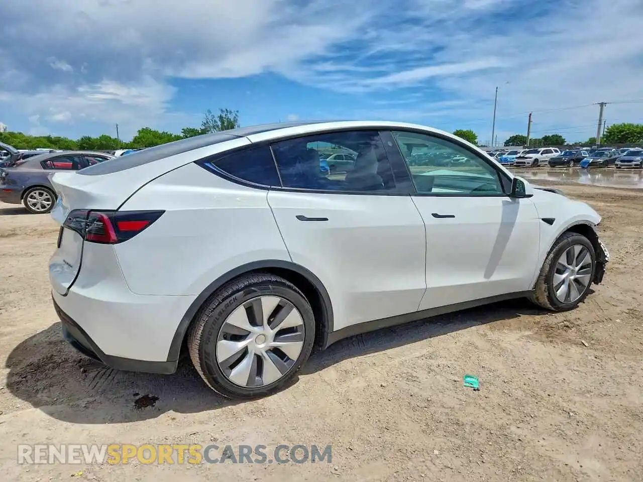 3 fotografías del automóvil dañado 7SAYGDEE9PA097981 TESLA MODEL Y 2023