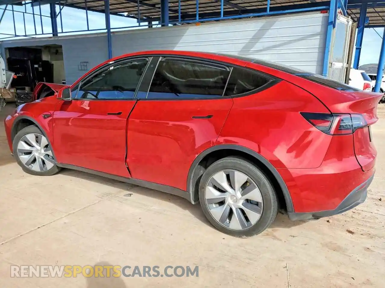 2 Photograph of a damaged car 7SAYGDEE9PA101530 TESLA MODEL Y 2023