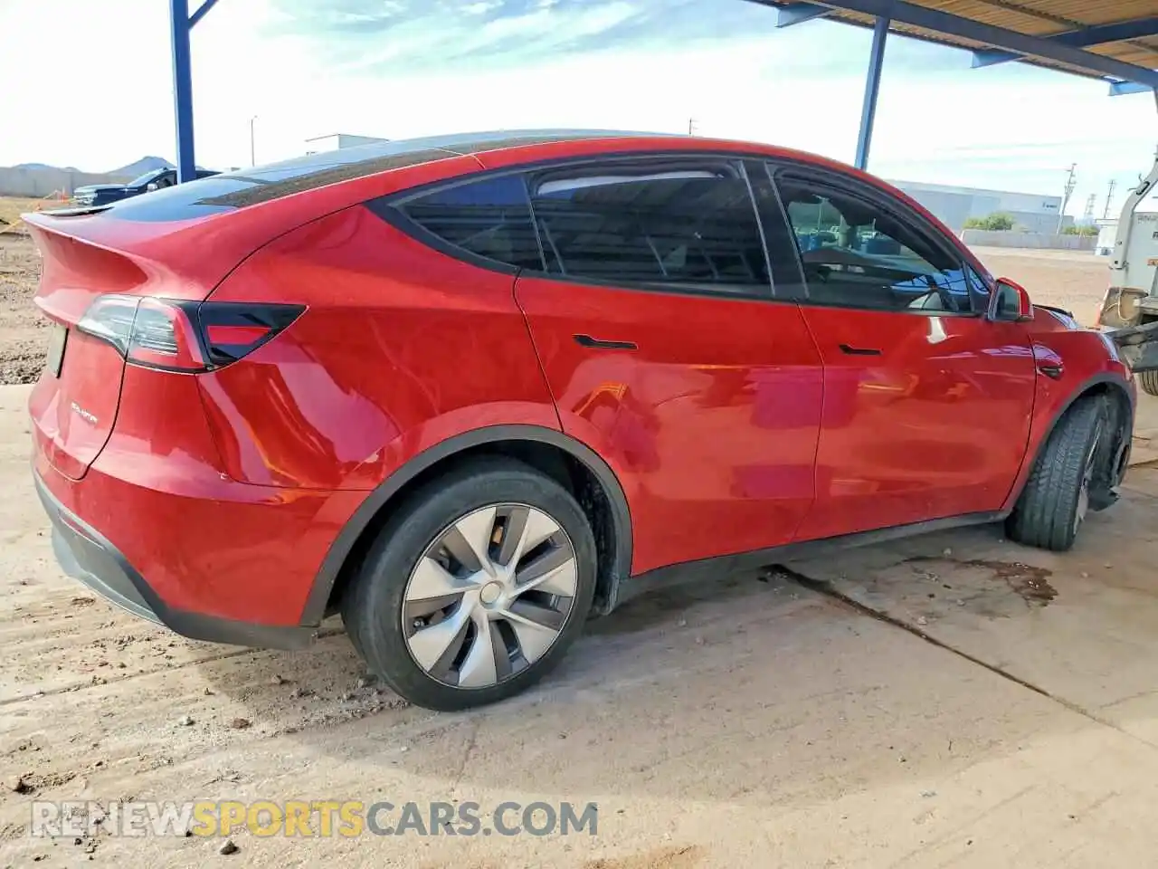 3 Photograph of a damaged car 7SAYGDEE9PA101530 TESLA MODEL Y 2023