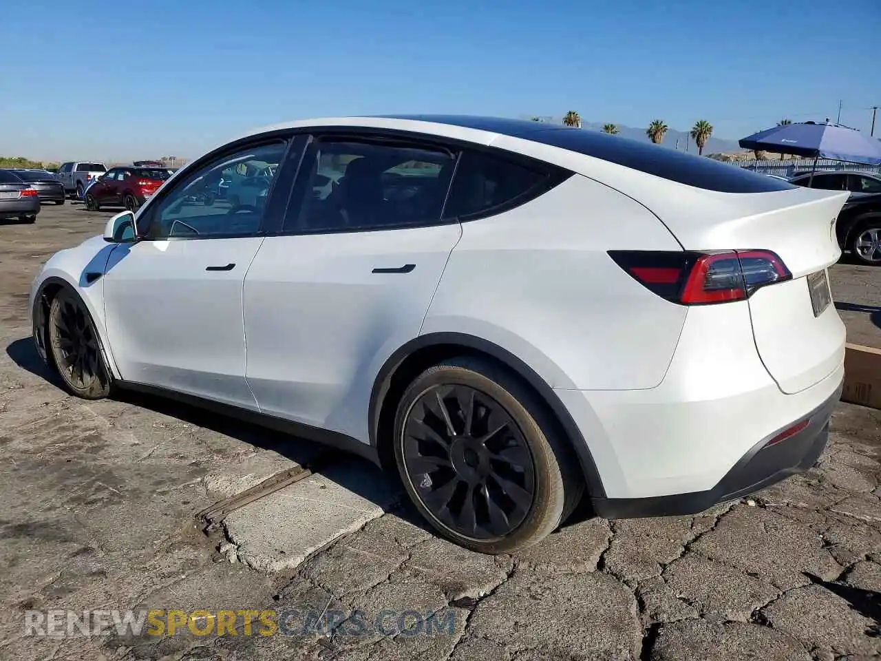 2 Photograph of a damaged car 7SAYGDEE9PA106114 TESLA MODEL Y 2023