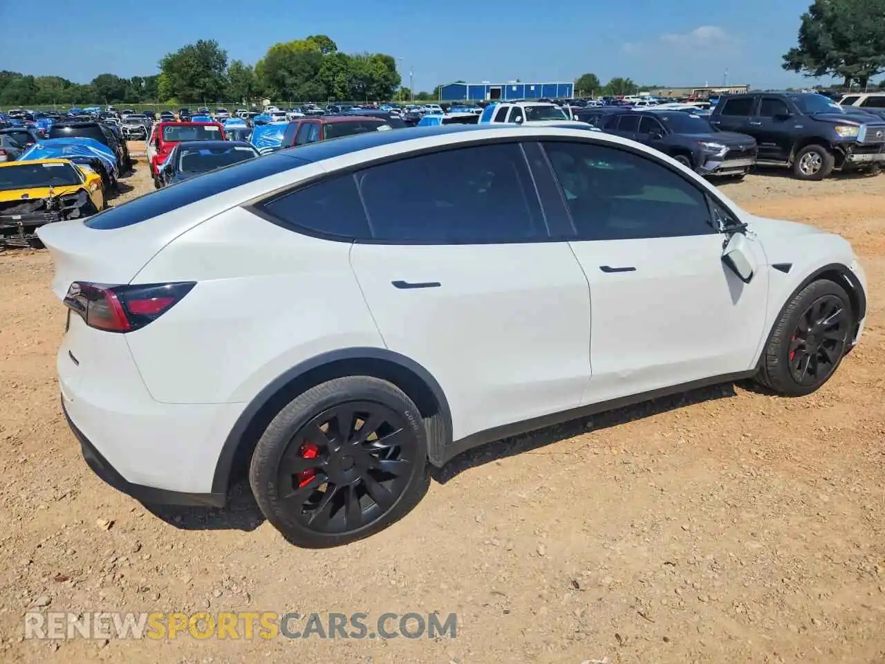 3 Photograph of a damaged car 7SAYGDEE9PA107750 TESLA MODEL Y 2023