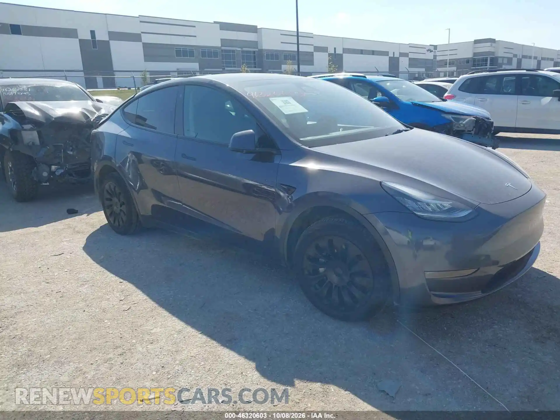 1 Photograph of a damaged car 7SAYGDEE9PA108722 TESLA MODEL Y 2023