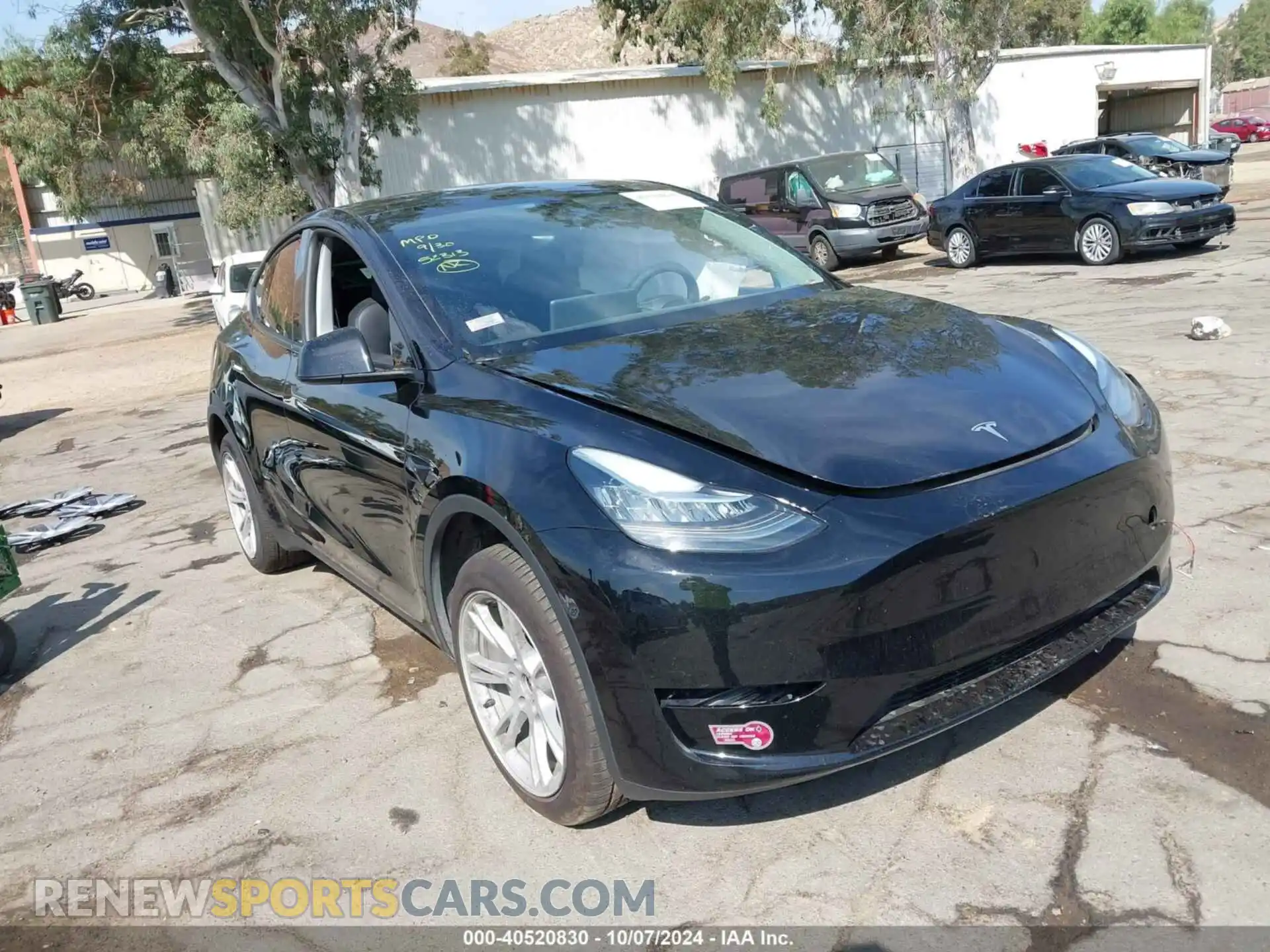 1 Photograph of a damaged car 7SAYGDEE9PA114777 TESLA MODEL Y 2023
