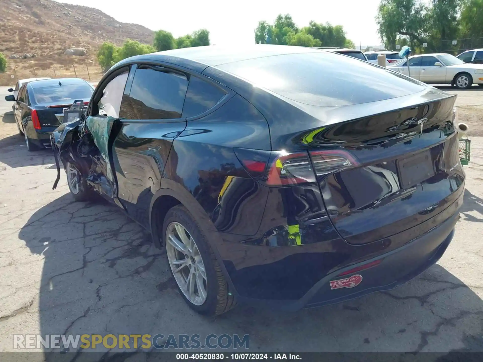 3 Photograph of a damaged car 7SAYGDEE9PA114777 TESLA MODEL Y 2023