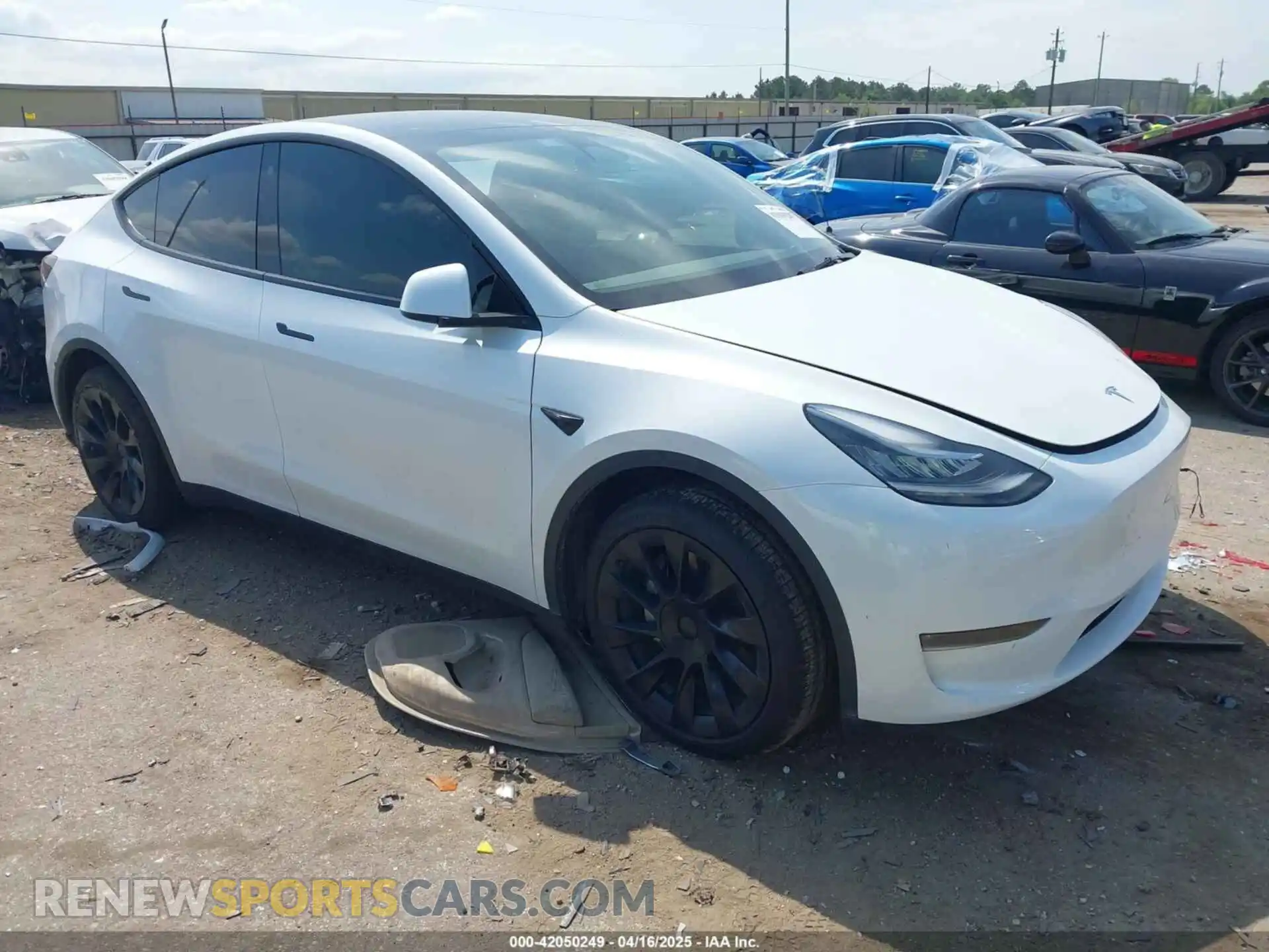 1 Photograph of a damaged car 7SAYGDEE9PA117288 TESLA MODEL Y 2023