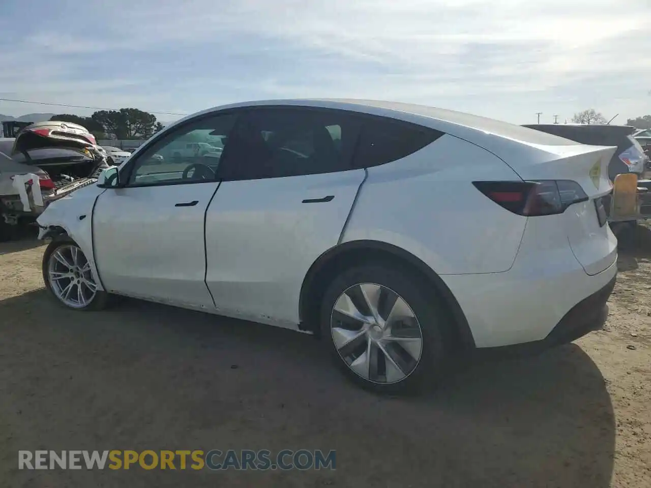 2 Photograph of a damaged car 7SAYGDEE9PA119249 TESLA MODEL Y 2023