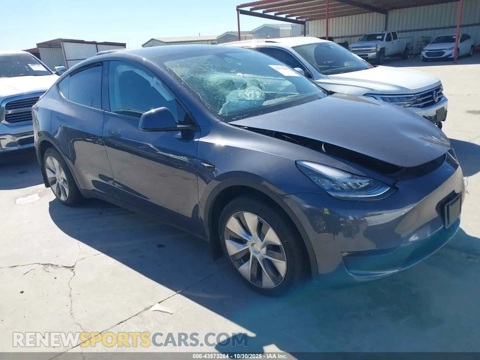 1 Photograph of a damaged car 7SAYGDEE9PA120577 TESLA MODEL Y 2023