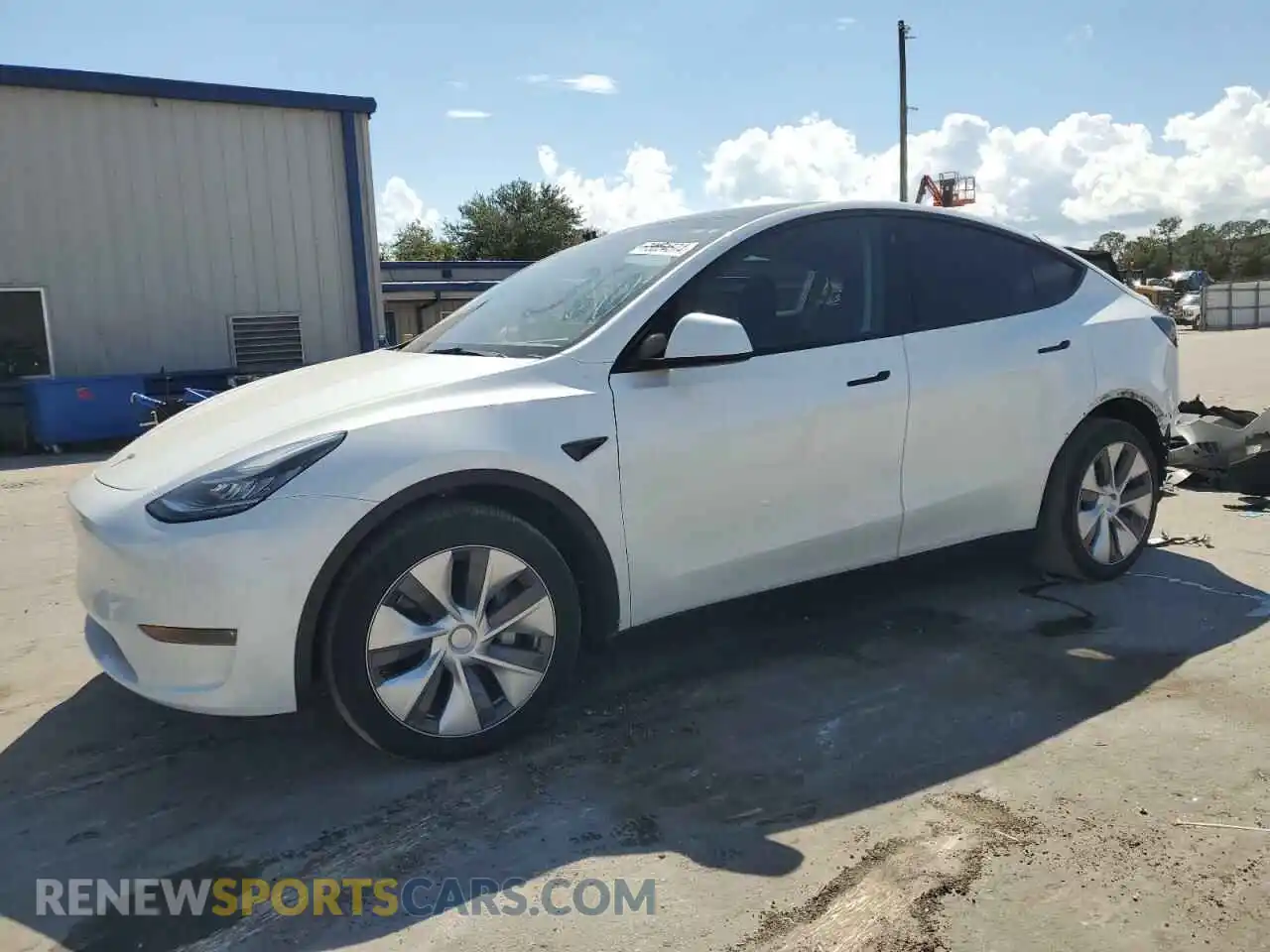 1 Photograph of a damaged car 7SAYGDEE9PA124113 TESLA MODEL Y 2023