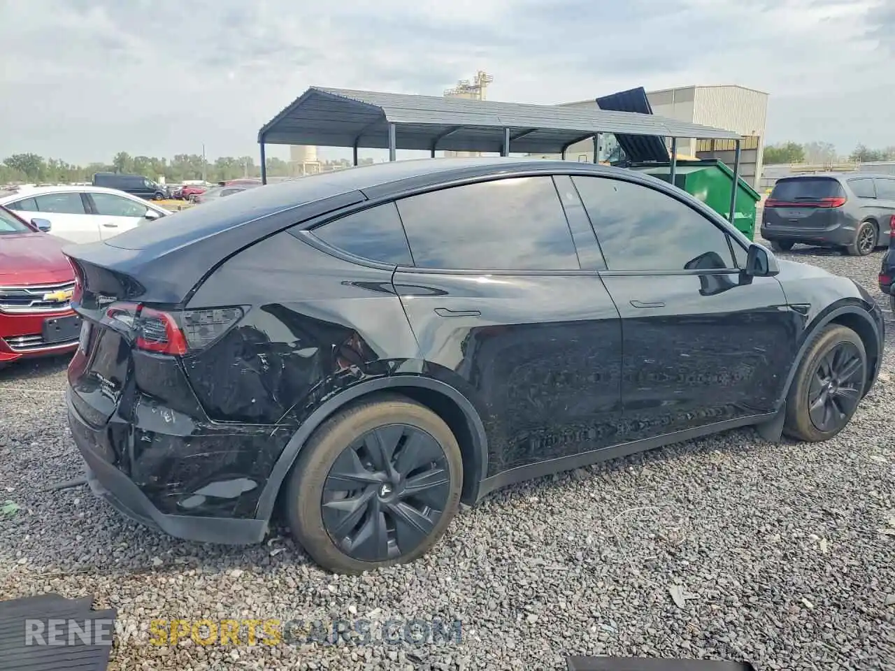 3 Photograph of a damaged car 7SAYGDEE9PA127268 TESLA MODEL Y 2023