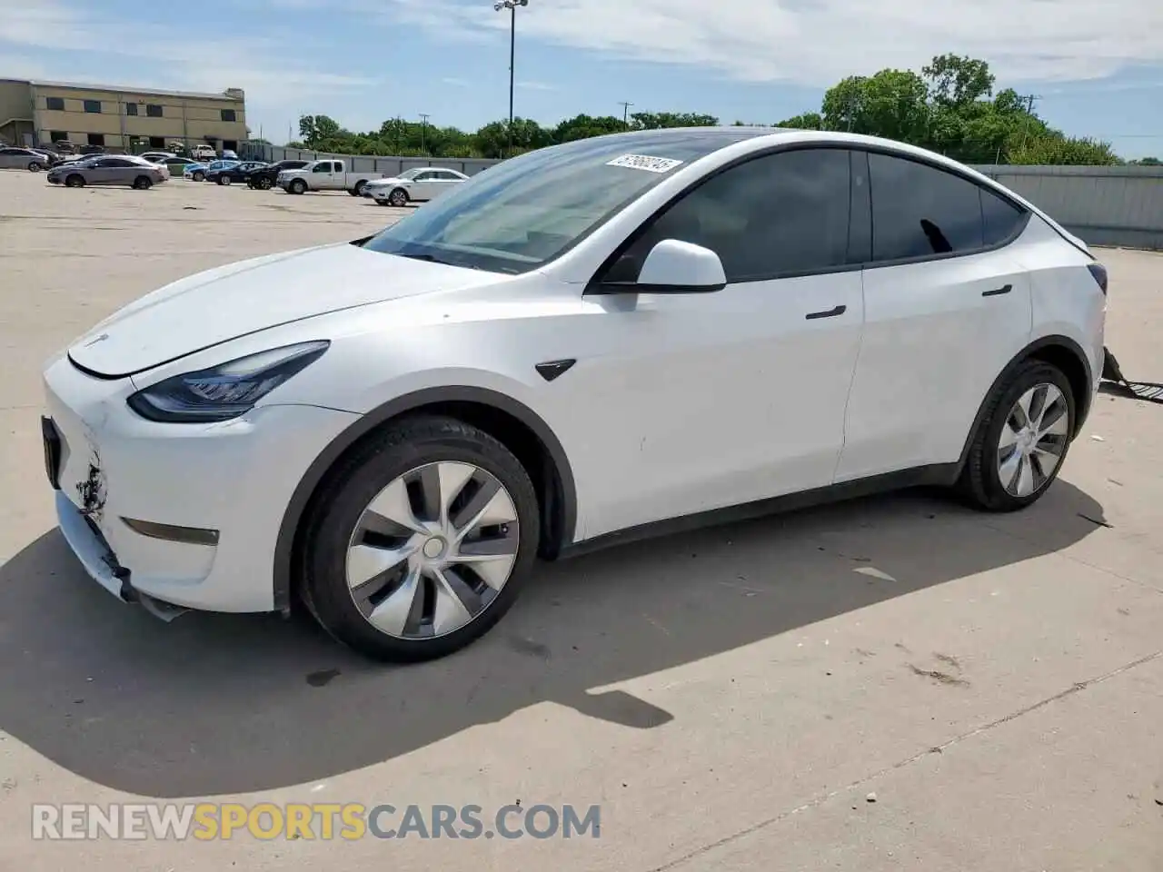 1 Photograph of a damaged car 7SAYGDEE9PA131532 TESLA MODEL Y 2023