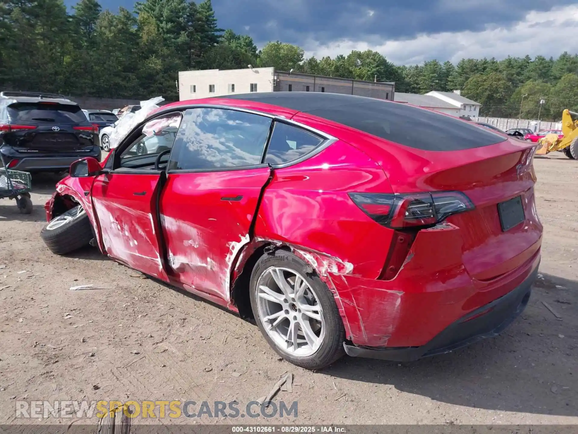 3 Photograph of a damaged car 7SAYGDEE9PA135077 TESLA MODEL Y 2023