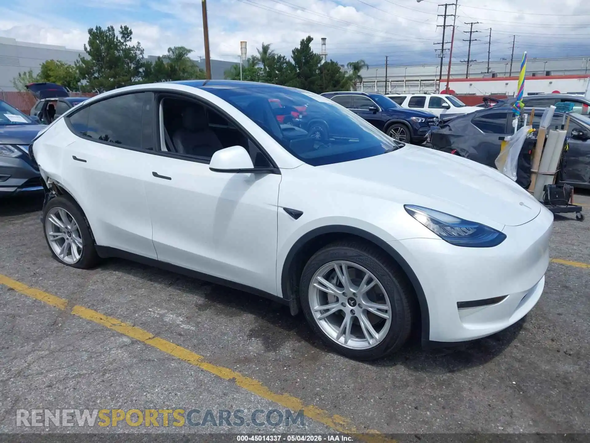 1 Photograph of a damaged car 7SAYGDEE9PA138321 TESLA MODEL Y 2023