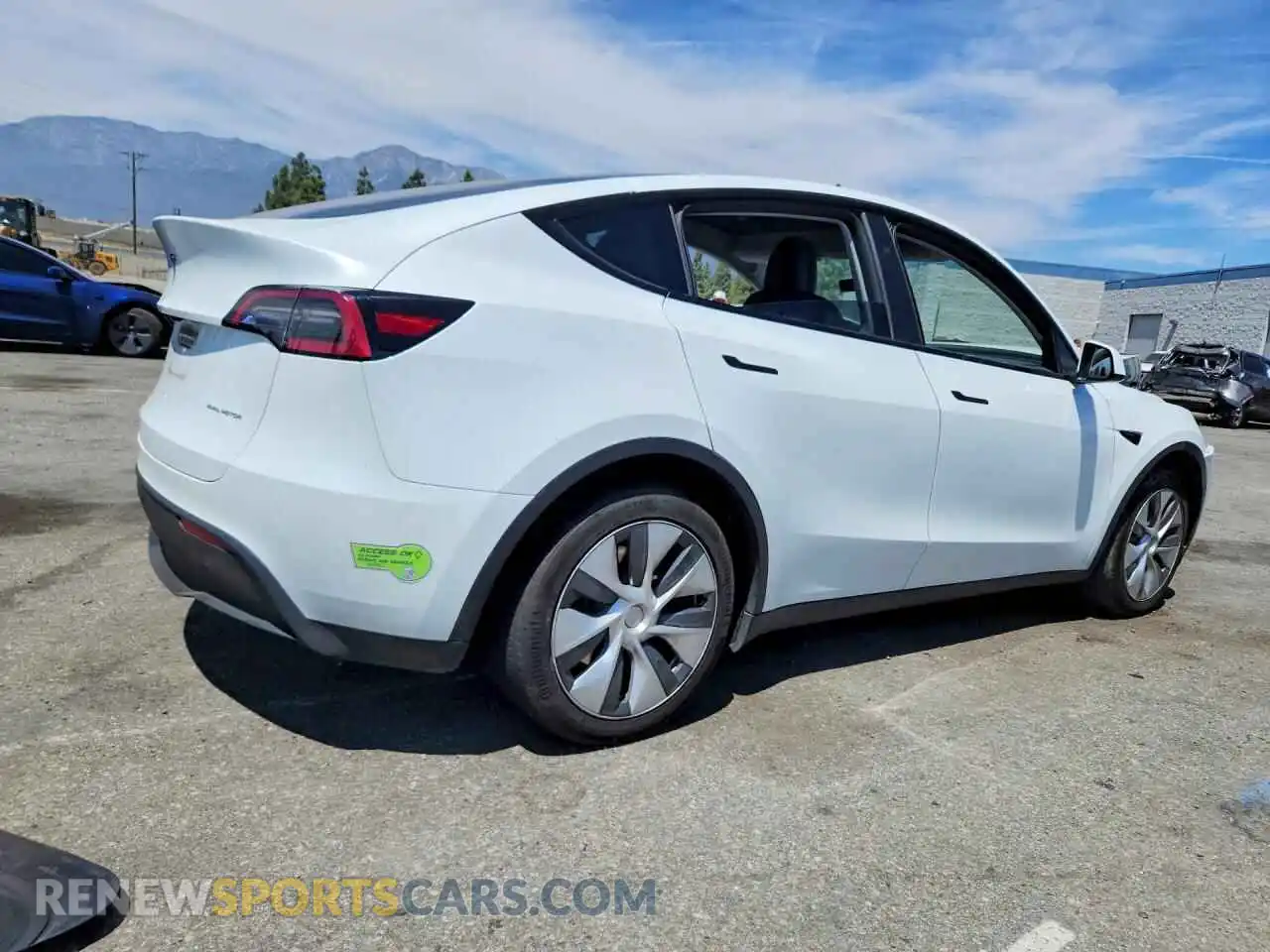 3 Photograph of a damaged car 7SAYGDEE9PA141235 TESLA MODEL Y 2023