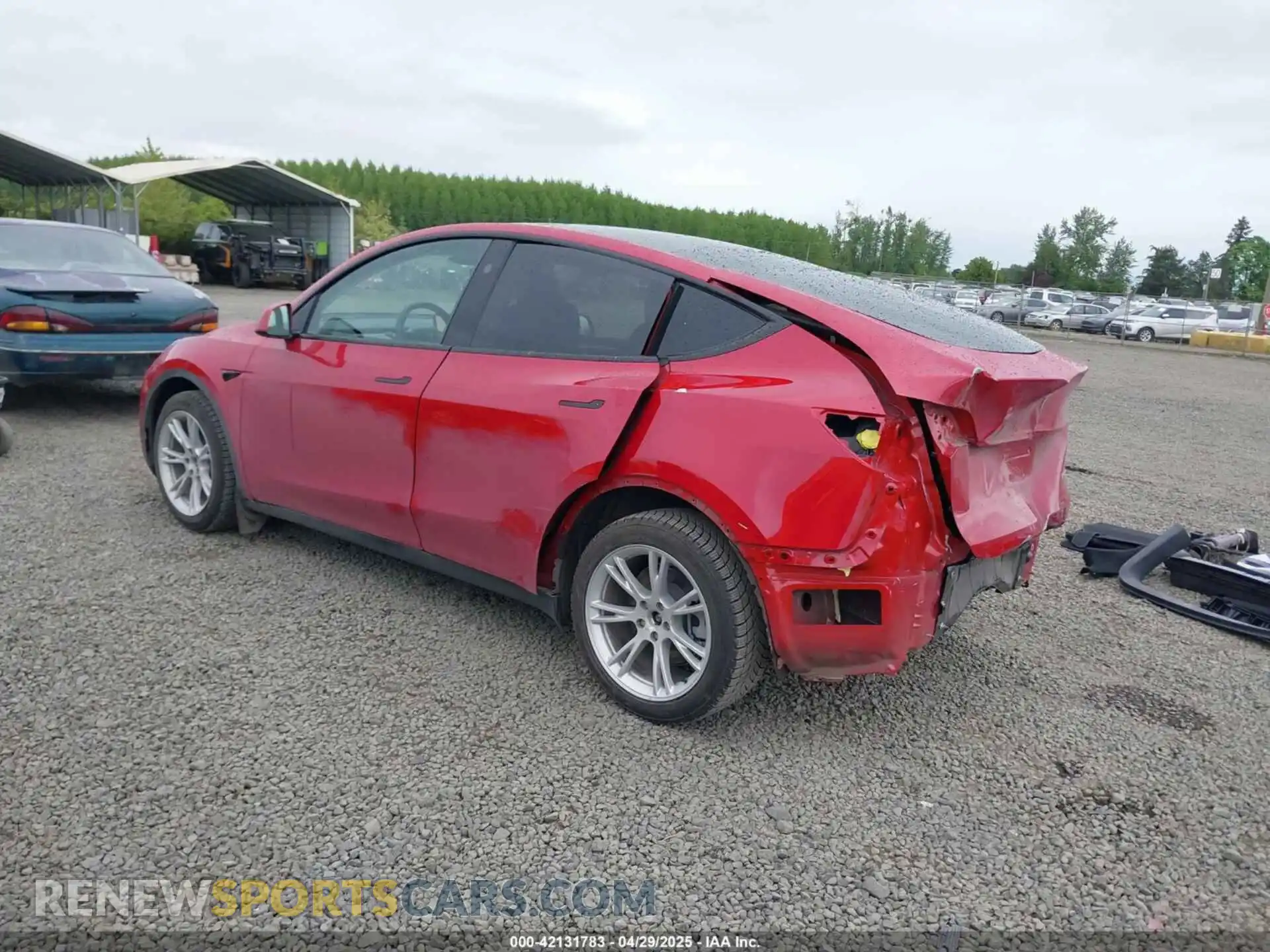 3 Photograph of a damaged car 7SAYGDEE9PA145947 TESLA MODEL Y 2023