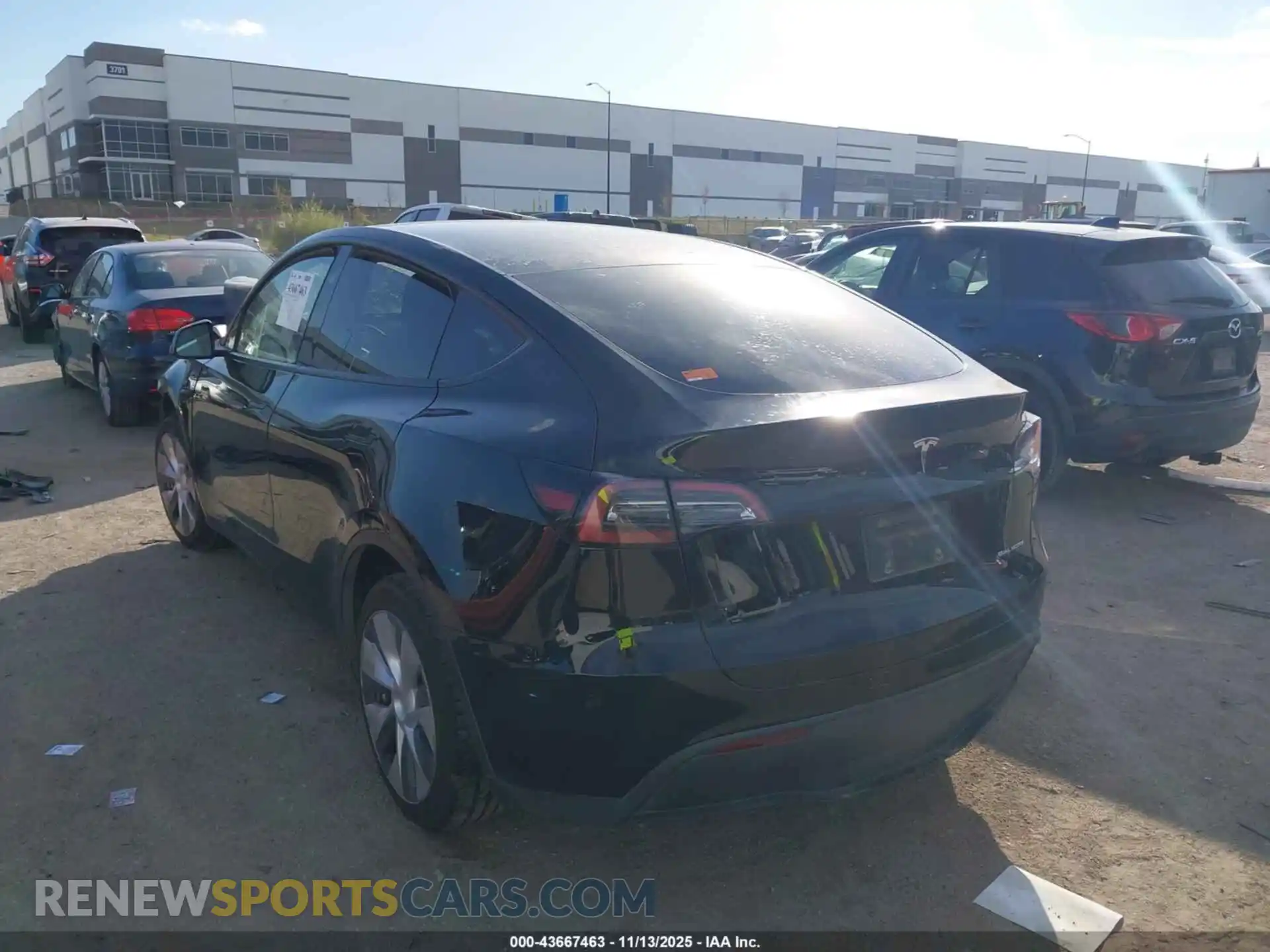 3 Photograph of a damaged car 7SAYGDEE9PA151523 TESLA MODEL Y 2023