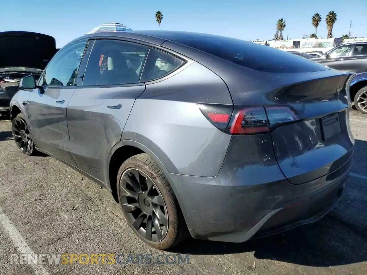 2 Photograph of a damaged car 7SAYGDEE9PA153305 TESLA MODEL Y 2023