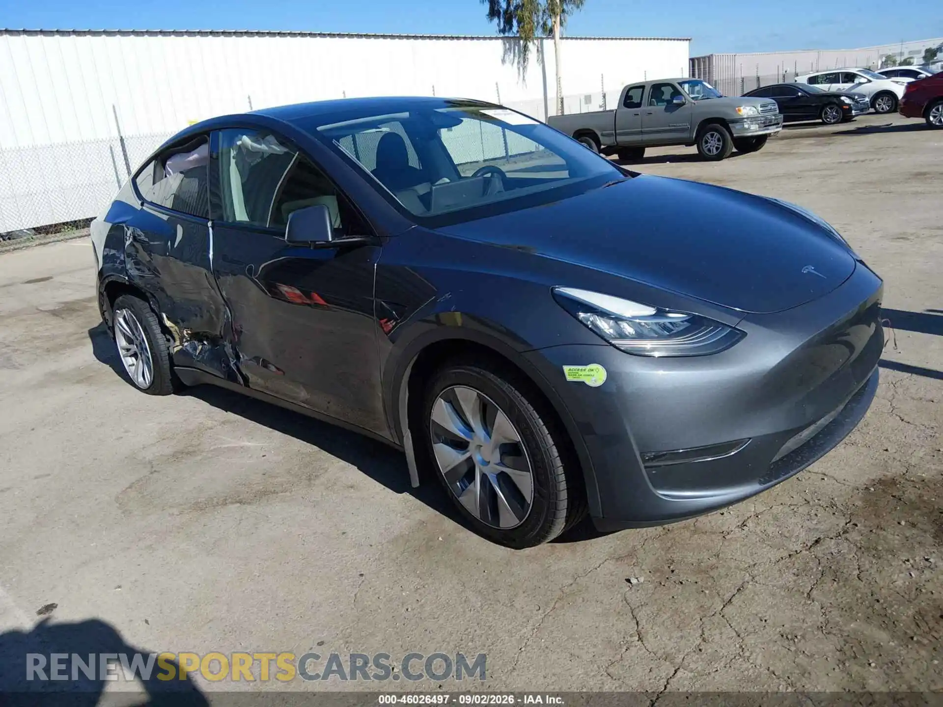 1 Photograph of a damaged car 7SAYGDEE9PA154910 TESLA MODEL Y 2023