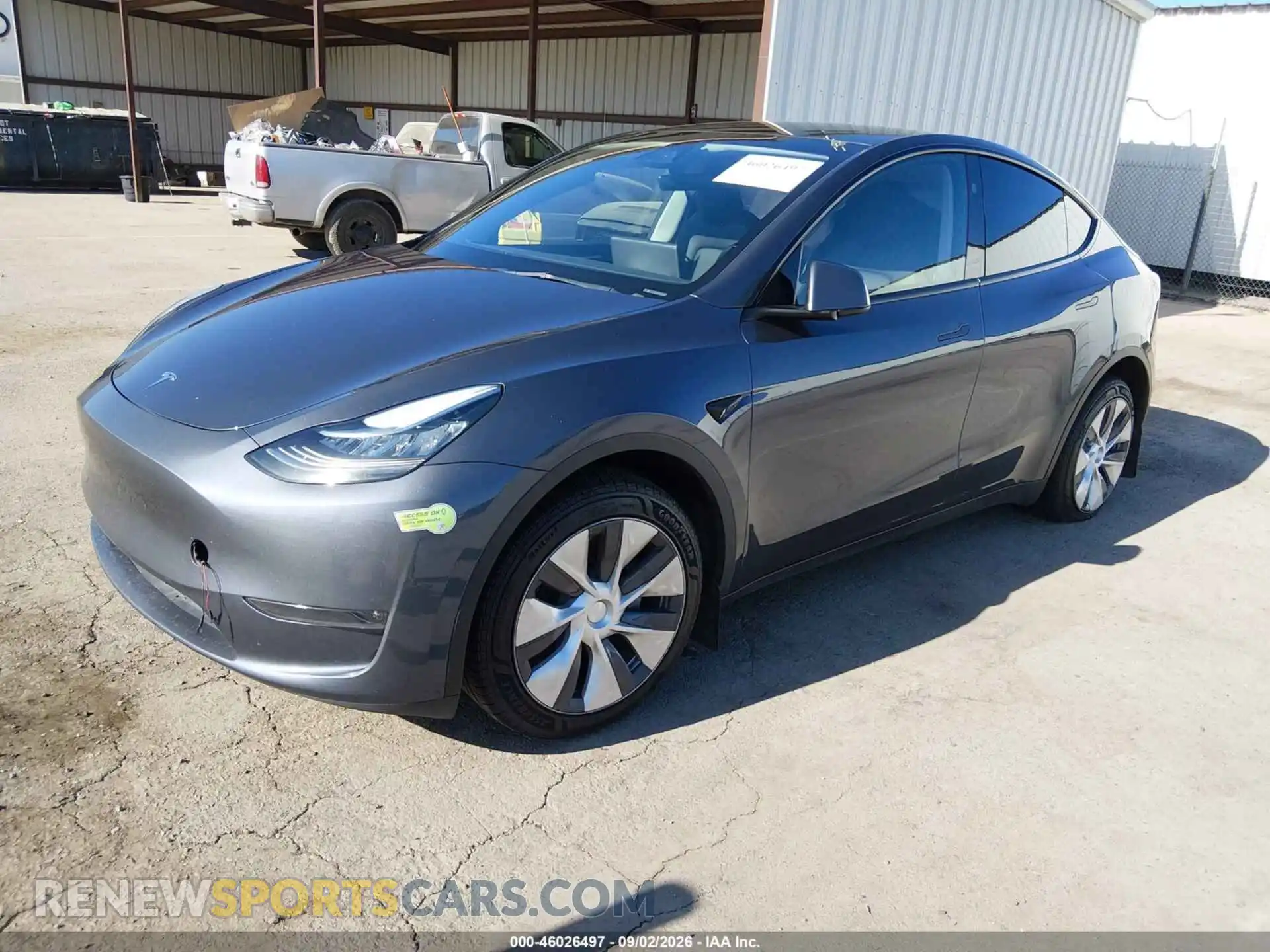 2 Photograph of a damaged car 7SAYGDEE9PA154910 TESLA MODEL Y 2023