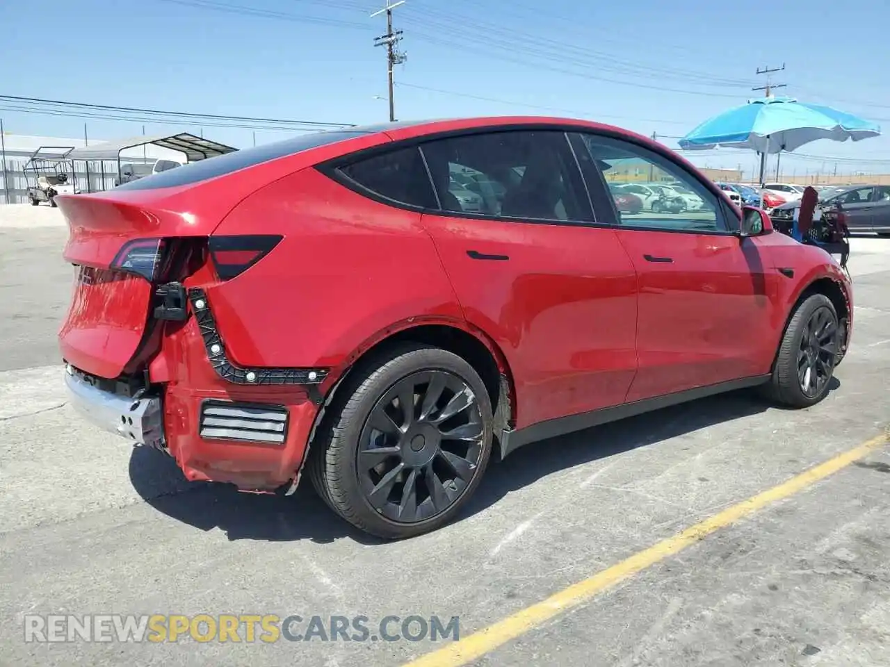 3 Photograph of a damaged car 7SAYGDEE9PA160545 TESLA MODEL Y 2023