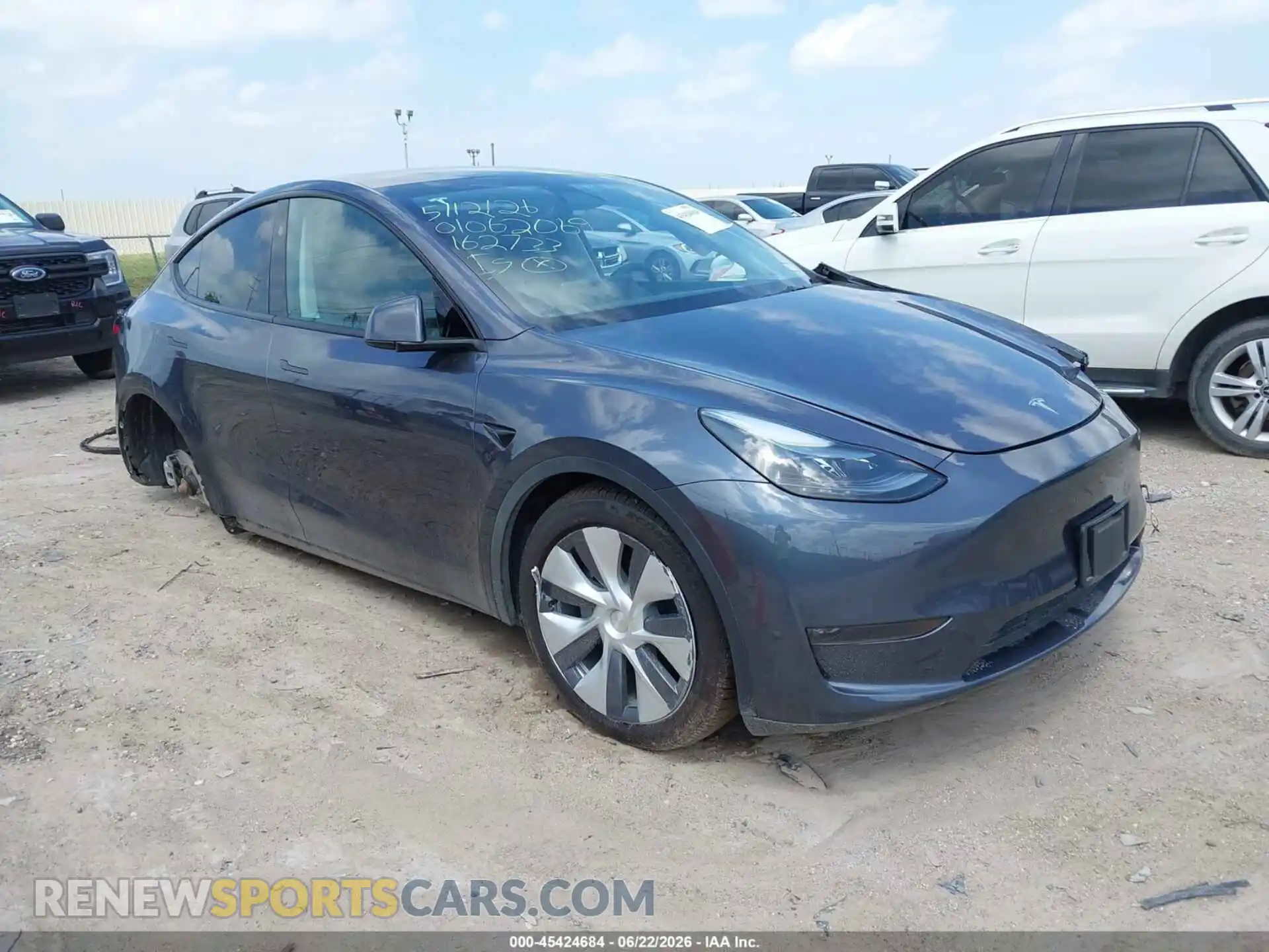 1 fotografías del automóvil dañado 7SAYGDEE9PA162733 TESLA MODEL Y 2023