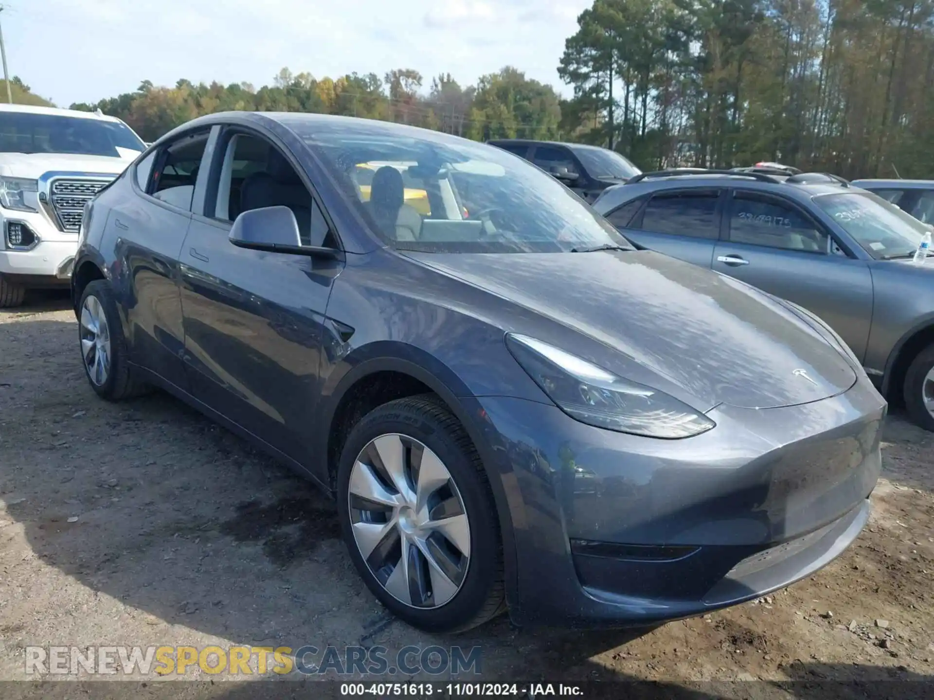 1 Photograph of a damaged car 7SAYGDEE9PA163302 TESLA MODEL Y 2023