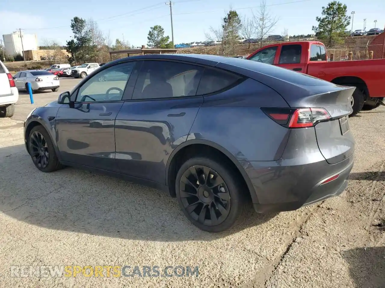 2 Photograph of a damaged car 7SAYGDEE9PA163476 TESLA MODEL Y 2023