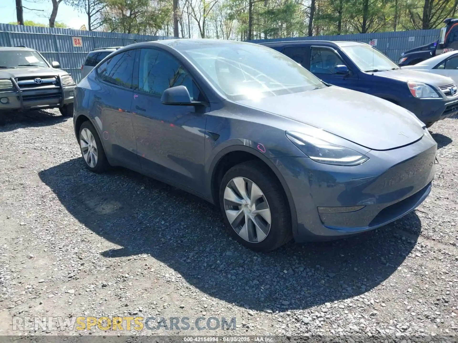 1 Photograph of a damaged car 7SAYGDEE9PA170556 TESLA MODEL Y 2023