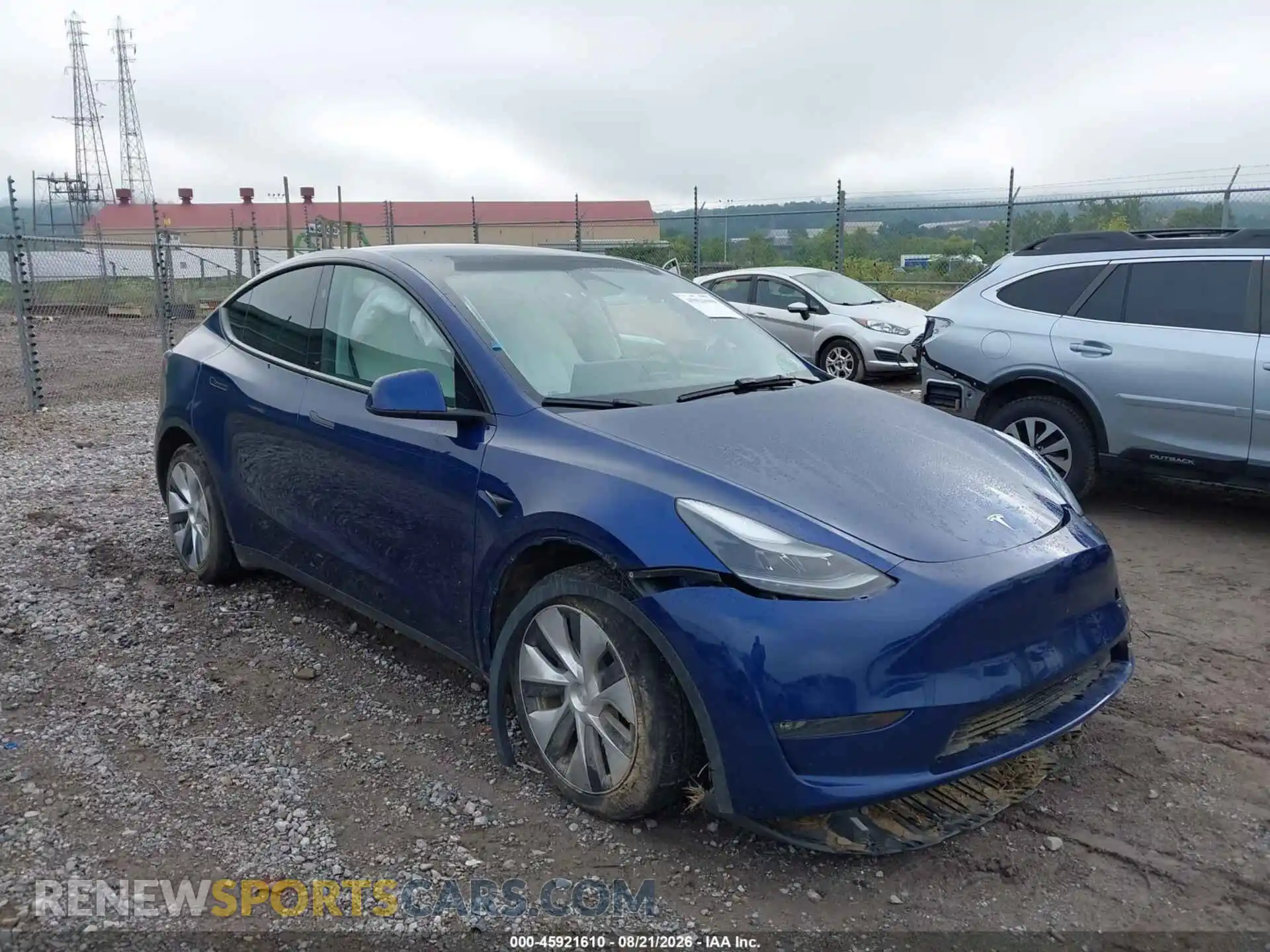 1 Photograph of a damaged car 7SAYGDEE9PA170976 TESLA MODEL Y 2023