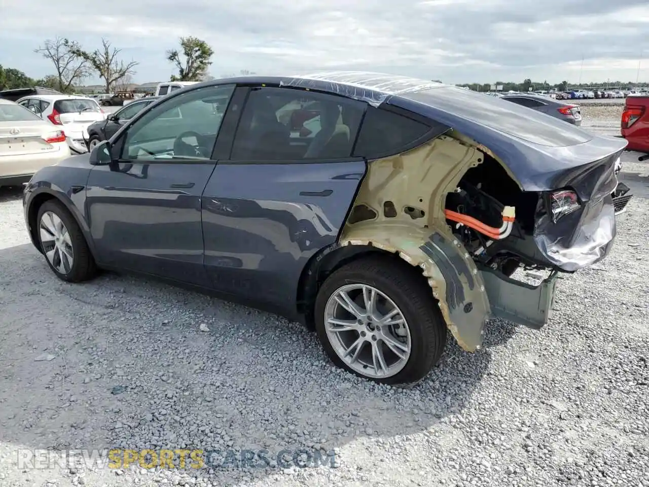 2 Photograph of a damaged car 7SAYGDEE9PA175482 TESLA MODEL Y 2023
