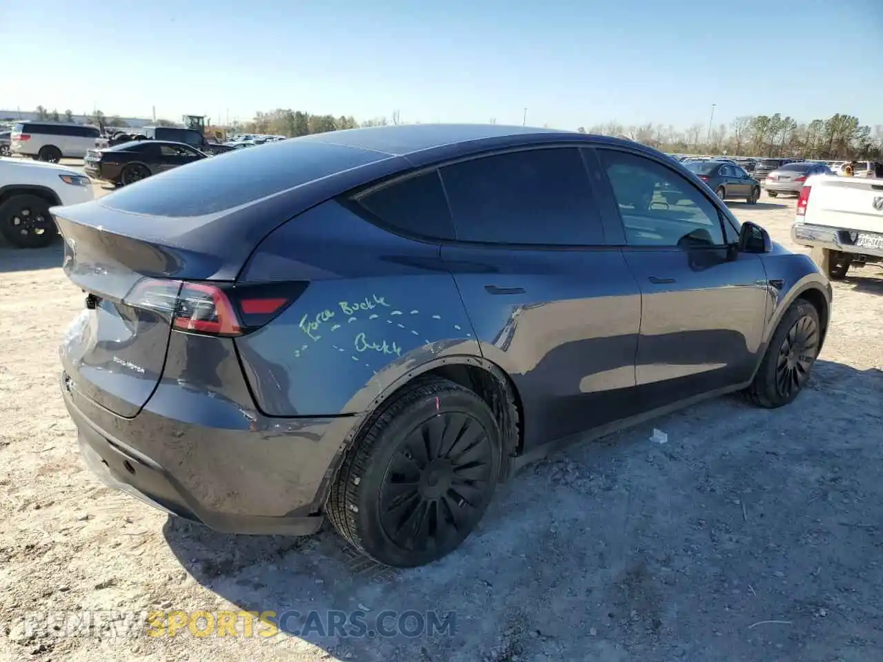 3 Photograph of a damaged car 7SAYGDEE9PA180293 TESLA MODEL Y 2023