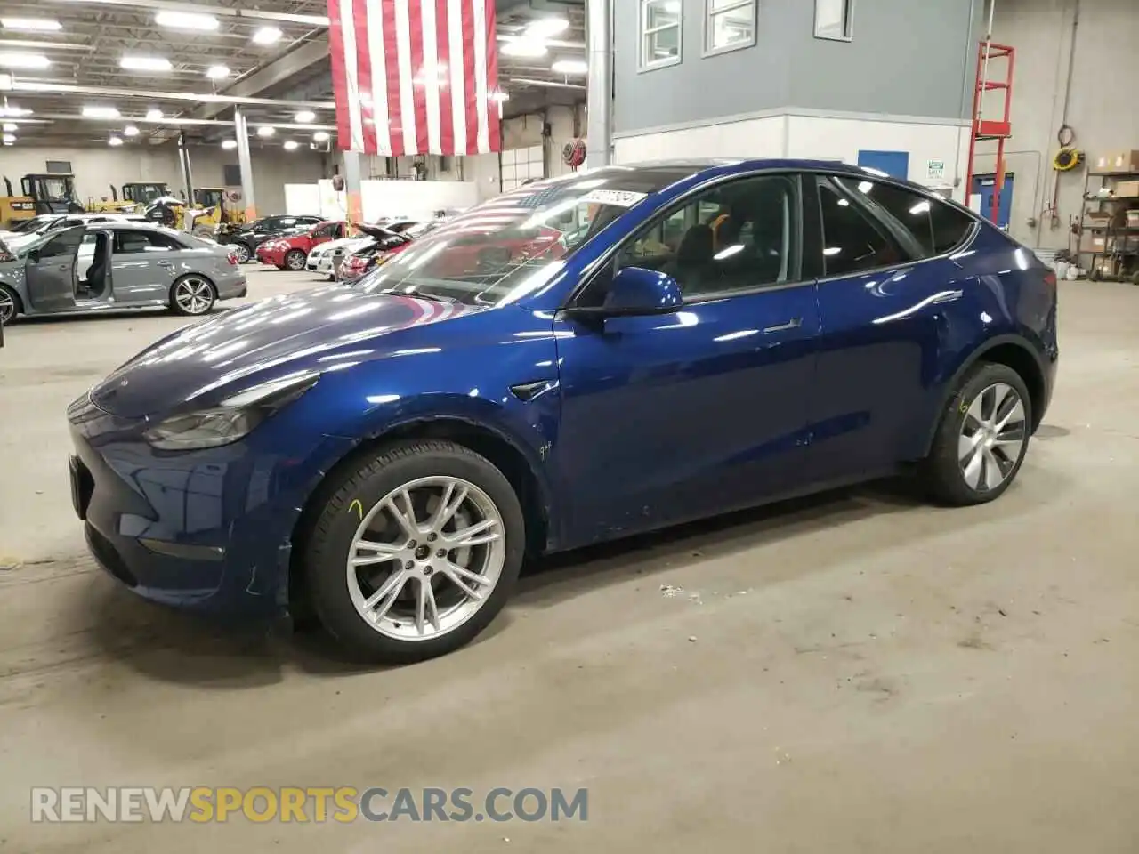 1 Photograph of a damaged car 7SAYGDEE9PA188457 TESLA MODEL Y 2023