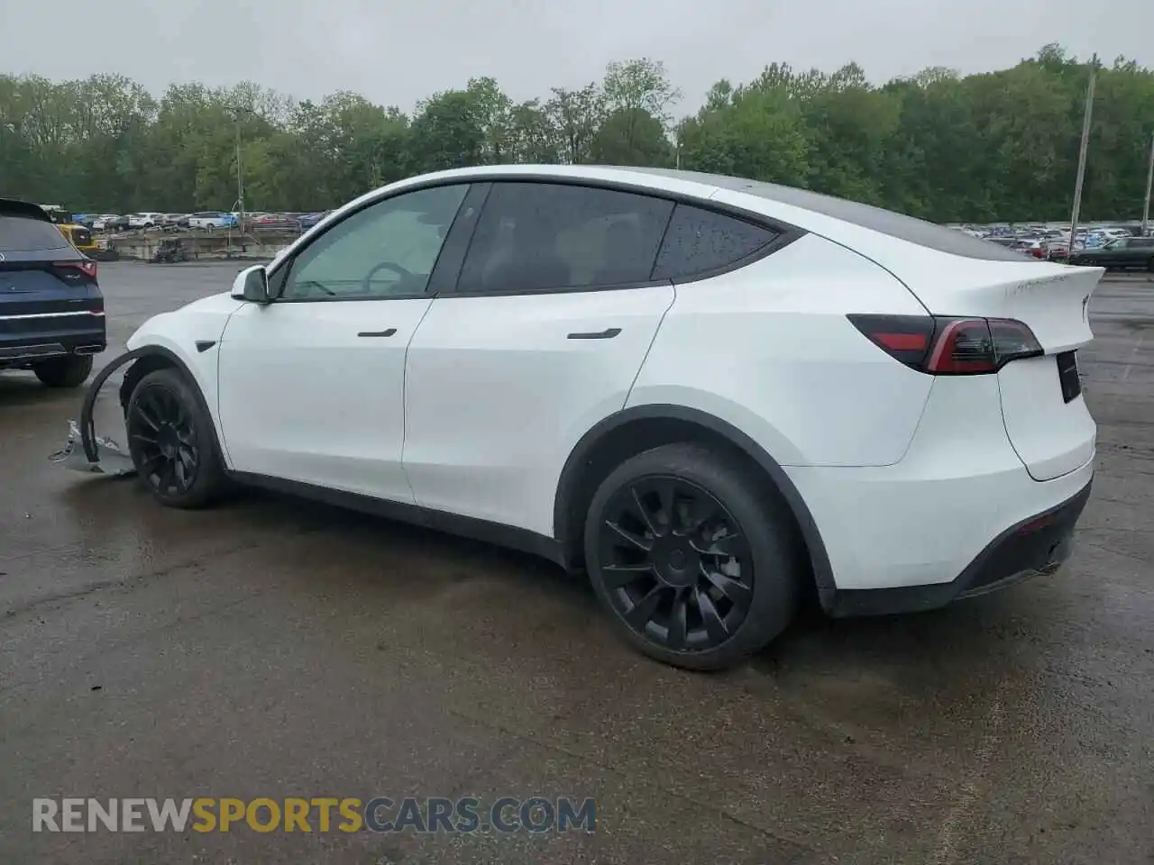 2 Photograph of a damaged car 7SAYGDEE9PA196624 TESLA MODEL Y 2023