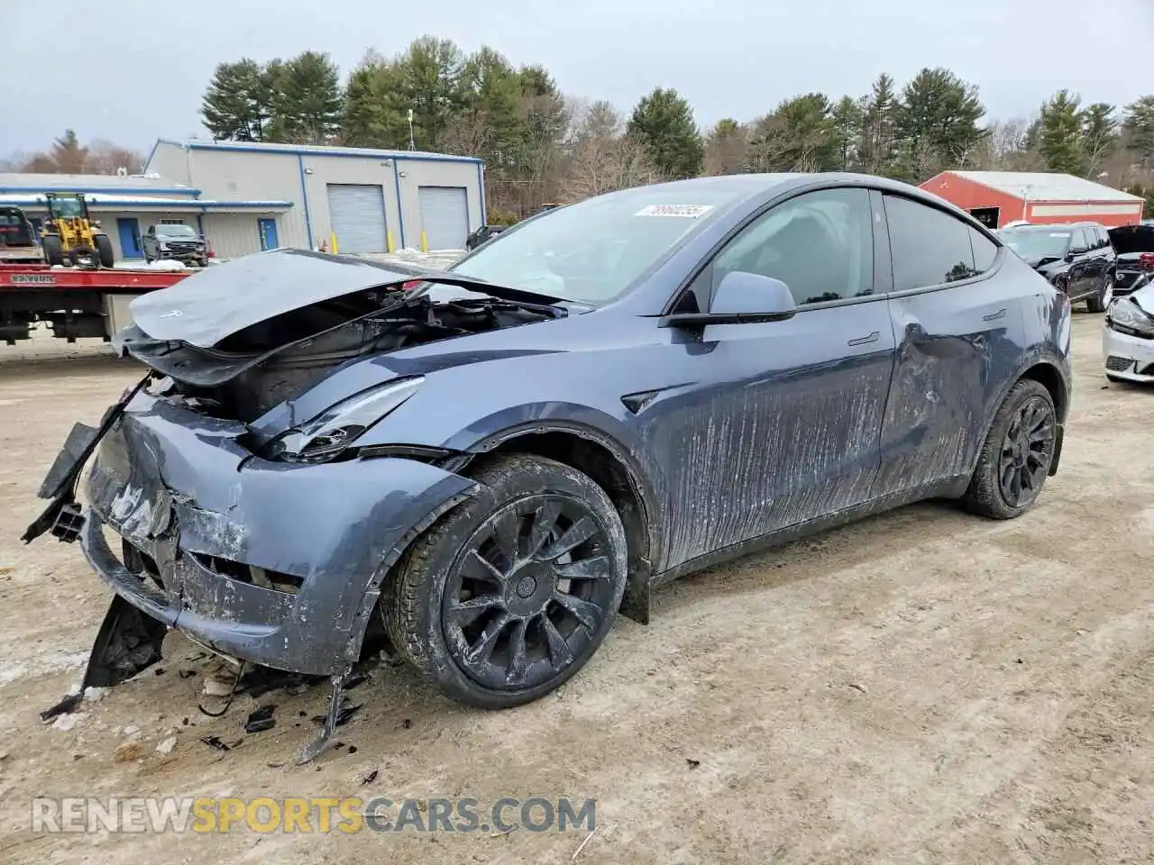 1 Фотография поврежденного автомобиля 7SAYGDEE9PA199149 TESLA MODEL Y 2023