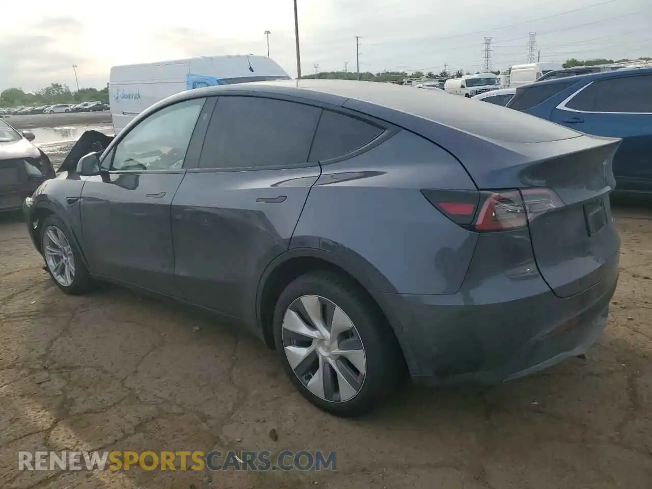 2 Photograph of a damaged car 7SAYGDEE9PA203328 TESLA MODEL Y 2023