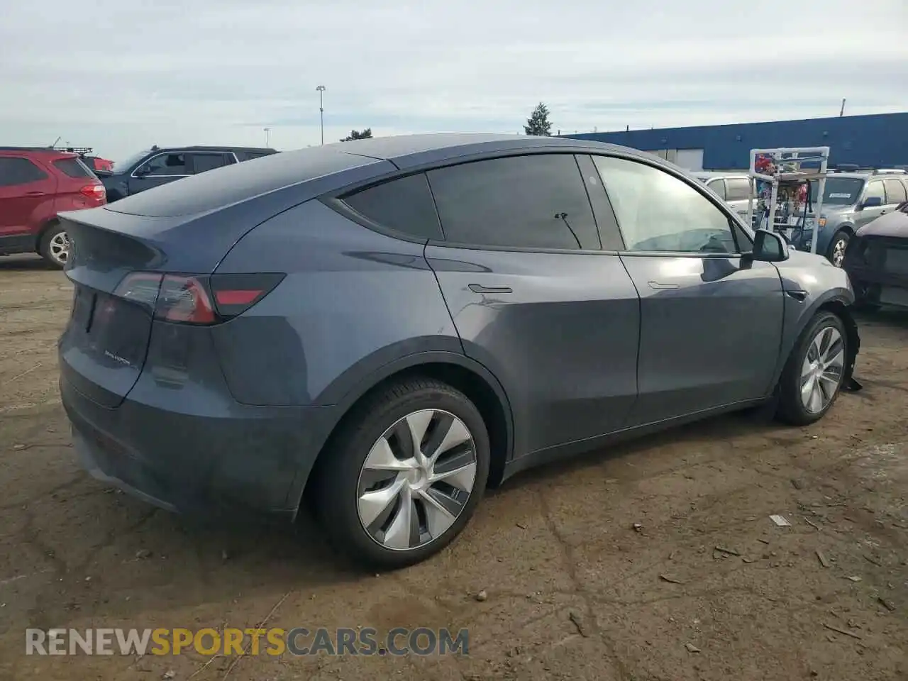 3 Photograph of a damaged car 7SAYGDEE9PA203328 TESLA MODEL Y 2023
