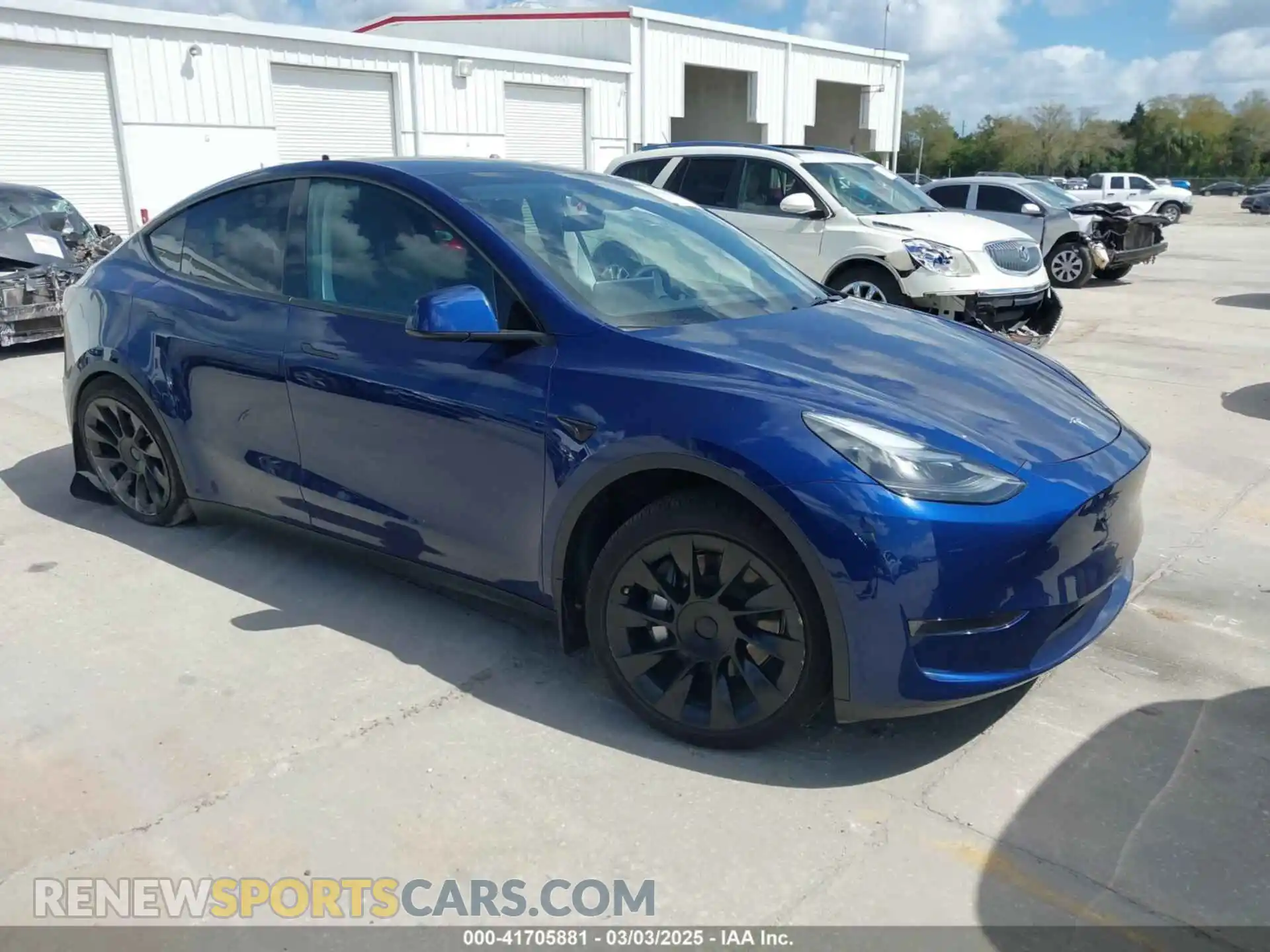 1 fotografías del automóvil dañado 7SAYGDEE9PA205757 TESLA MODEL Y 2023