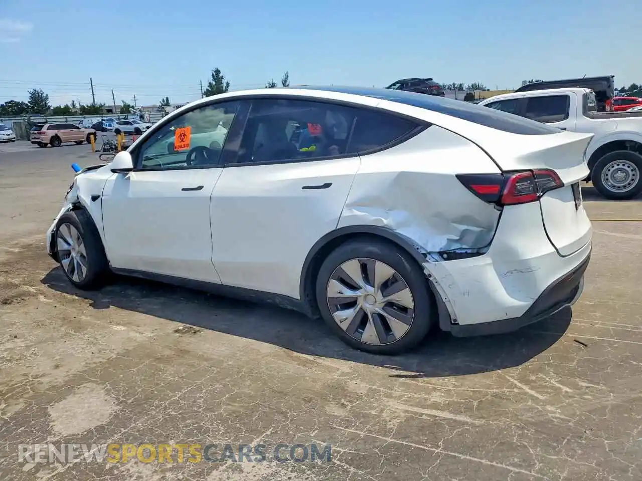 2 Photograph of a damaged car 7SAYGDEE9PA211641 TESLA MODEL Y 2023