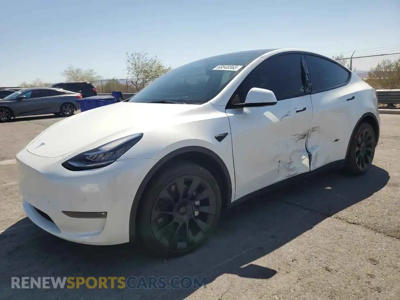 1 Photograph of a damaged car 7SAYGDEE9PF583113 TESLA MODEL Y 2023